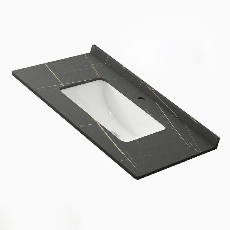 Wall Mount Modern Single-Sink Open Console with Sink Set with Soft Close Door Clearhalo 'Bathroom Remodel & Bathroom Fixtures' 'Bathroom Vanities' 'bathroom_vanities' 'Home Improvement' 'home_improvement' 'home_improvement_bathroom_vanities' 8157242