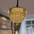 Black LED Drop Pendant Contemporary Clear Faceted Crystal Teardrop Hanging Light Fixture for Dining Room Clear Clearhalo 'Ceiling Lights' 'Modern Pendants' 'Modern' 'Pendant Lights' 'Pendants' Lighting' 817693