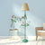 Ribbon Floor Standing Lamp Kids Iron Single Green Floor Light with Beige/Pink Pleated Shade Beige Clearhalo 'Floor Lamps' 'Lamps' Lighting' 818712