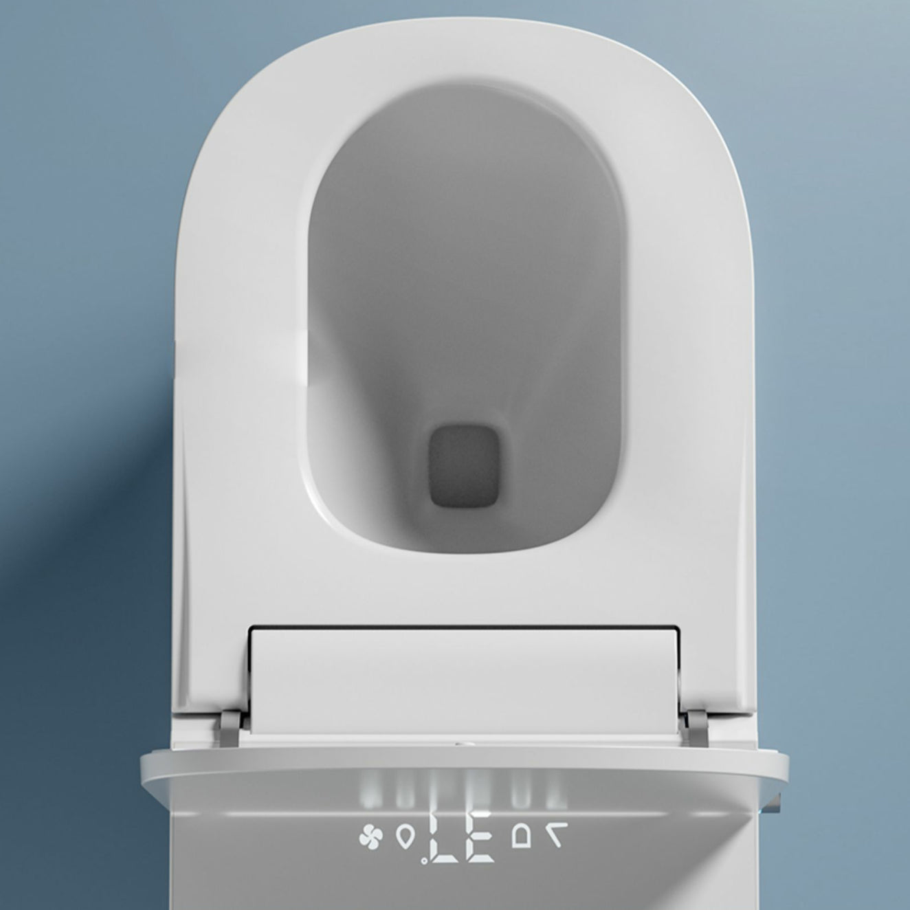 White Ceramic Elongated Stain Resistant Smart Bidet with Temperature Control Clearhalo 'Bathroom Remodel & Bathroom Fixtures' 'Bidets' 'Home Improvement' 'home_improvement' 'home_improvement_bidets' 'Toilets & Bidets' 8190991