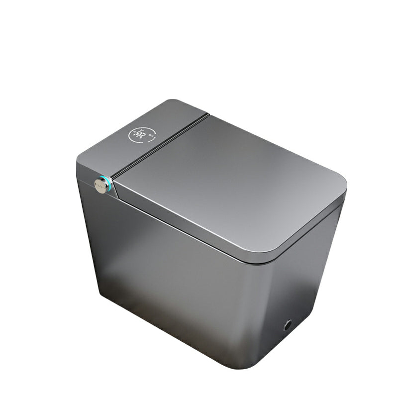 Modern Ceramic Rectangle Elongated Smart Bidet with Heated Seat Clearhalo 'Bathroom Remodel & Bathroom Fixtures' 'Bidets' 'Home Improvement' 'home_improvement' 'home_improvement_bidets' 'Toilets & Bidets' 8191052