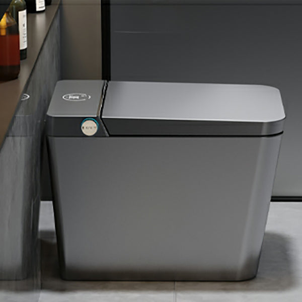 Modern Ceramic Rectangle Elongated Smart Bidet with Heated Seat Clearhalo 'Bathroom Remodel & Bathroom Fixtures' 'Bidets' 'Home Improvement' 'home_improvement' 'home_improvement_bidets' 'Toilets & Bidets' 8191058