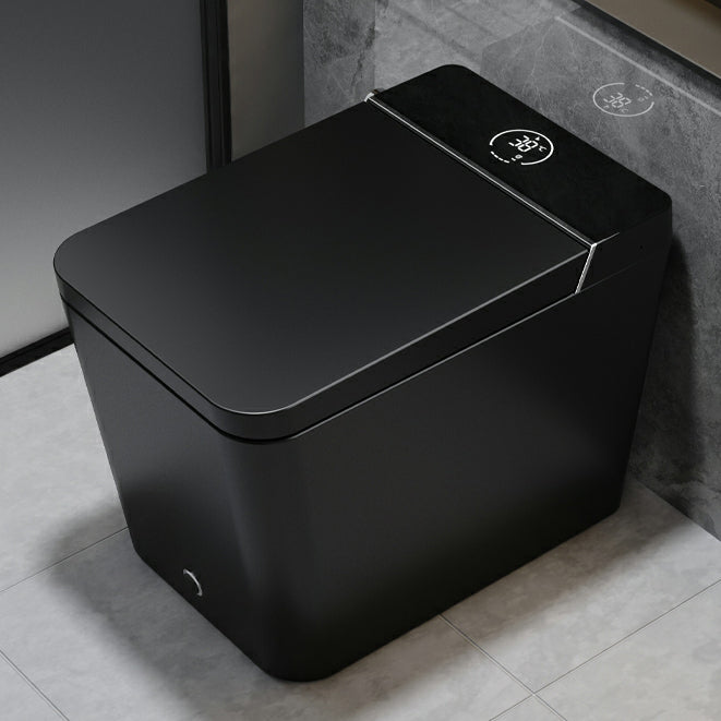 Modern Ceramic Rectangle Elongated Smart Bidet with Heated Seat Clearhalo 'Bathroom Remodel & Bathroom Fixtures' 'Bidets' 'Home Improvement' 'home_improvement' 'home_improvement_bidets' 'Toilets & Bidets' 8191059