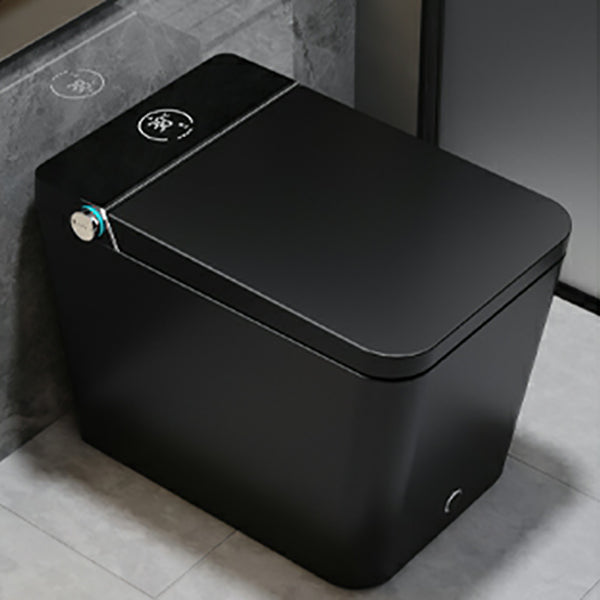 Modern Ceramic Rectangle Elongated Smart Bidet with Heated Seat Clearhalo 'Bathroom Remodel & Bathroom Fixtures' 'Bidets' 'Home Improvement' 'home_improvement' 'home_improvement_bidets' 'Toilets & Bidets' 8191060