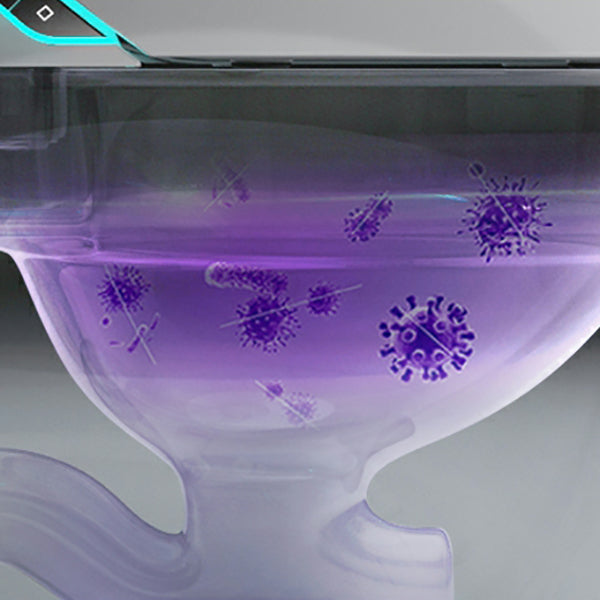 White Ceramic Round Stain Resistant Smart Bidet with Heated Seat Clearhalo 'Bathroom Remodel & Bathroom Fixtures' 'Bidets' 'Home Improvement' 'home_improvement' 'home_improvement_bidets' 'Toilets & Bidets' 8191094