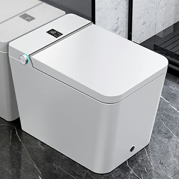 Elongated Ceramic Wall Mounted Bidet Stain Resistant with Heated Seat White Clearhalo 'Bathroom Remodel & Bathroom Fixtures' 'Bidets' 'Home Improvement' 'home_improvement' 'home_improvement_bidets' 'Toilets & Bidets' 8191100