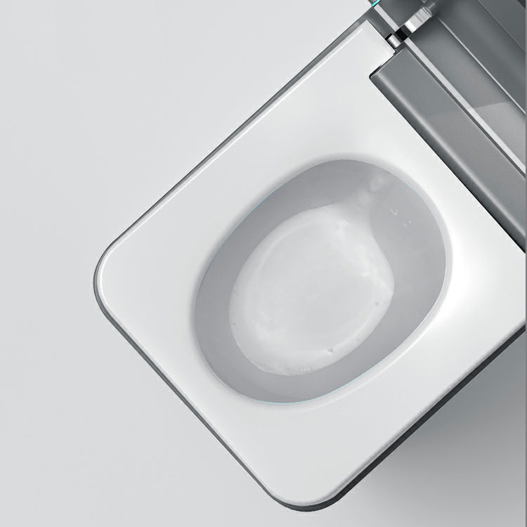 Elongated Ceramic Wall Mounted Bidet Stain Resistant with Heated Seat Clearhalo 'Bathroom Remodel & Bathroom Fixtures' 'Bidets' 'Home Improvement' 'home_improvement' 'home_improvement_bidets' 'Toilets & Bidets' 8191103