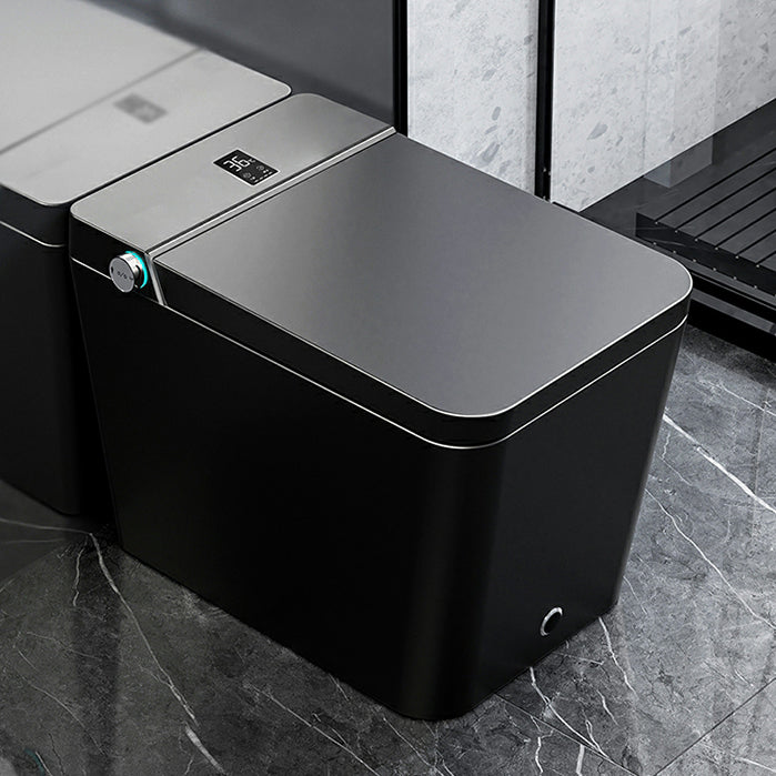 Elongated Ceramic Wall Mounted Bidet Stain Resistant with Heated Seat Clearhalo 'Bathroom Remodel & Bathroom Fixtures' 'Bidets' 'Home Improvement' 'home_improvement' 'home_improvement_bidets' 'Toilets & Bidets' 8191112