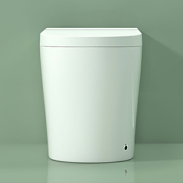 White Elongated Stain Resistant Floor Mount Bidet with Heated Seat Clearhalo 'Bathroom Remodel & Bathroom Fixtures' 'Bidets' 'Home Improvement' 'home_improvement' 'home_improvement_bidets' 'Toilets & Bidets' 8191186