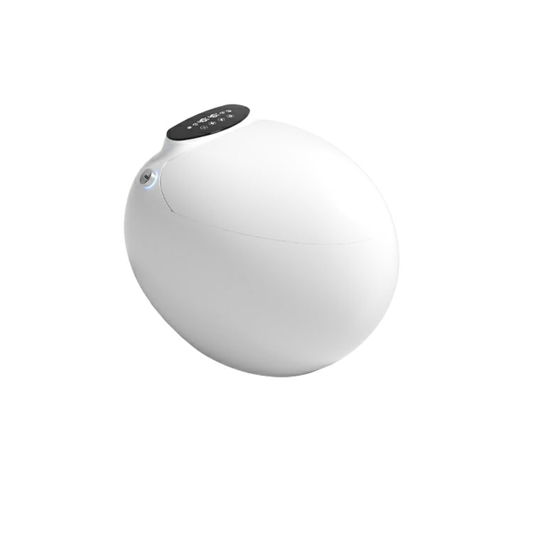 Ceramic Round Stain Resistant Smart Bidet with Temperature Control Clearhalo 'Bathroom Remodel & Bathroom Fixtures' 'Bidets' 'Home Improvement' 'home_improvement' 'home_improvement_bidets' 'Toilets & Bidets' 8191244