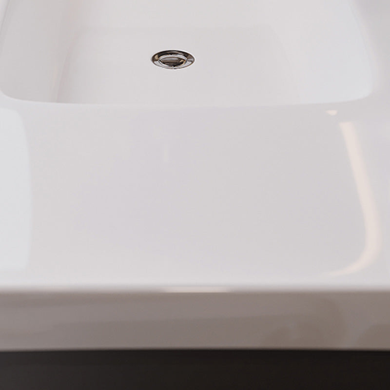 Solid Wood Grey Modern Wall Mount Open Console with Sink Set Clearhalo 'Bathroom Remodel & Bathroom Fixtures' 'Bathroom Vanities' 'bathroom_vanities' 'Home Improvement' 'home_improvement' 'home_improvement_bathroom_vanities' 8205850