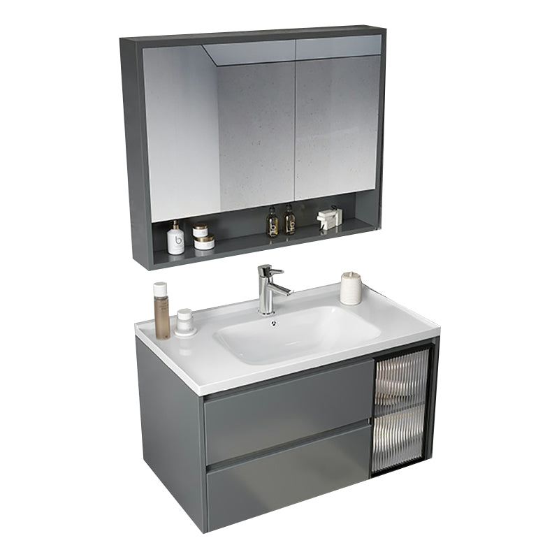 Popular Rectangular Bathroom Vanity Set Grey Wall-Mounted Faucet Included Clearhalo 'Bathroom Remodel & Bathroom Fixtures' 'Bathroom Vanities' 'bathroom_vanities' 'Home Improvement' 'home_improvement' 'home_improvement_bathroom_vanities' 8216748