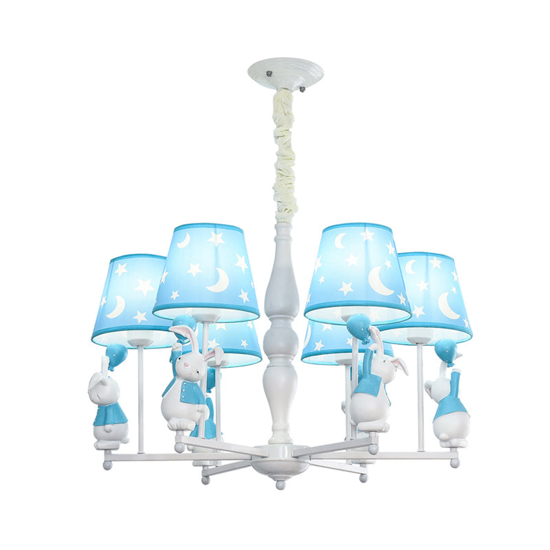 Modern Contemporary Tapered Shade Hanging Ceiling Lamp Fabric Hanging Light Fixtures for Bedroom Clearhalo 'Ceiling Lights' 'Chandeliers' Lighting' options 82531