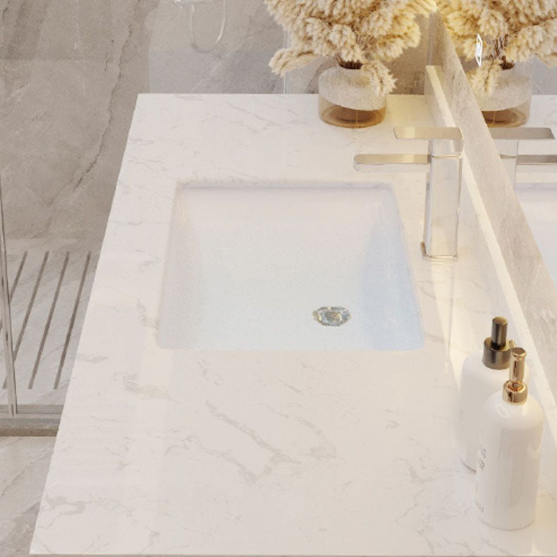 Modern Wall Mount Rectangular Bathroom Vanity Set Sink Included Clearhalo 'Bathroom Remodel & Bathroom Fixtures' 'Bathroom Vanities' 'bathroom_vanities' 'Home Improvement' 'home_improvement' 'home_improvement_bathroom_vanities' 8262436