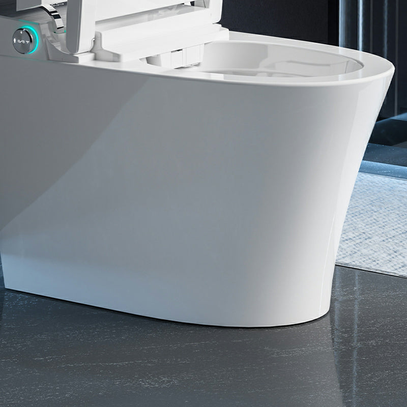 Temperature Control Bidet Floor Mounted Elongated White Ceramic with Heated Seat Clearhalo 'Bathroom Remodel & Bathroom Fixtures' 'Bidets' 'Home Improvement' 'home_improvement' 'home_improvement_bidets' 'Toilets & Bidets' 8280800