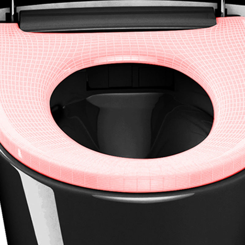 Wall Mounted Bidet Elongated Leak Resistant Soft Close Heated Seat Ceramic Clearhalo 'Bathroom Remodel & Bathroom Fixtures' 'Bidets' 'Home Improvement' 'home_improvement' 'home_improvement_bidets' 'Toilets & Bidets' 8302758