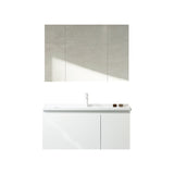 Trendy Bathroom Sink Vanity White Oval Sink One Drawer Wall Mounted Standard Clearhalo 'Bathroom Remodel & Bathroom Fixtures' 'Bathroom Vanities' 'bathroom_vanities' 'Home Improvement' 'home_improvement' 'home_improvement_bathroom_vanities' 8317317