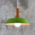 Retro Stylish Barn Hanging Light 10"/14" W 1 Bulb Metal Ceiling Light Fixture in Black/White for Kitchen Green Clearhalo 'Art Deco Pendants' 'Black' 'Cast Iron' 'Ceiling Lights' 'Ceramic' 'Crystal' 'Industrial Pendants' 'Industrial' 'Metal' 'Middle Century Pendants' 'Pendant Lights' 'Pendants' 'Rustic Pendants' 'Tiffany' Lighting' 85036