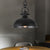 Bowl Shade Metal Pendant Light Industrial 1 Bulb Bedroom Hanging Light with 23.5" Adjustable Chain in Black Black Clearhalo 'Art Deco Pendants' 'Black' 'Cast Iron' 'Ceiling Lights' 'Ceramic' 'Crystal' 'Industrial Pendants' 'Industrial' 'Metal' 'Middle Century Pendants' 'Pendant Lights' 'Pendants' 'Rustic Pendants' 'Tiffany' Lighting' 85666
