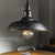 1 Bulb Barn Pendant Light Fixture Antique Style Aged Silver Iron Ceiling Light with Adjustable Cord for Dining Room Aged Silver Clearhalo 'Art Deco Pendants' 'Cast Iron' 'Ceiling Lights' 'Ceramic' 'Crystal' 'Industrial Pendants' 'Industrial' 'Metal' 'Middle Century Pendants' 'Pendant Lights' 'Pendants' 'Tiffany' Lighting' 85685