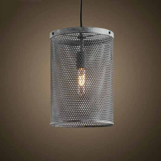 Sliver Cylinder Pendant Light Industrial Metal One Light Dining Room Hanging Lamp Silver Clearhalo 'Art Deco Pendants' 'Cast Iron' 'Ceiling Lights' 'Ceramic' 'Crystal' 'Industrial Pendants' 'Industrial' 'Metal' 'Middle Century Pendants' 'Pendant Lights' 'Pendants' 'Tiffany' Lighting' 85889