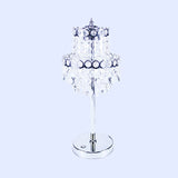 Integrated LED Table Light Vintage Bedroom Night Lamp with 2-Layer Crystal Fringe Shade in Clear Clearhalo 'Lamps' 'Table Lamps' Lighting' 862980