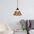 Baroque Style Multi Color Pendant Light, Adjustable Mini Peacock Tail Hanging Lamp Art Glass Cone Shade Black Clearhalo 'Ceiling Lights' 'Industrial' 'Middle Century Pendants' 'Pendant Lights' 'Pendants' 'Tiffany close to ceiling' 'Tiffany Pendants' 'Tiffany' Lighting' 87640