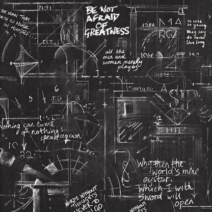 Black Graffiti Wallpaper with English Alphabet and Mathematical Graphs 33' x 20.5" Non-Pasted Stain-Resistant Wall Decor Black Clearhalo 'Industrial wall decor' 'Industrial' 'Wallpaper' Wall Decor' 881474