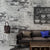 Industrial Bricks and Cements Wallpaper 31' by 20.5" Vinyl Waterproof Wall Covering Dark Gray Clearhalo 'Industrial wall decor' 'Industrial' 'Wallpaper' Wall Decor' 883496