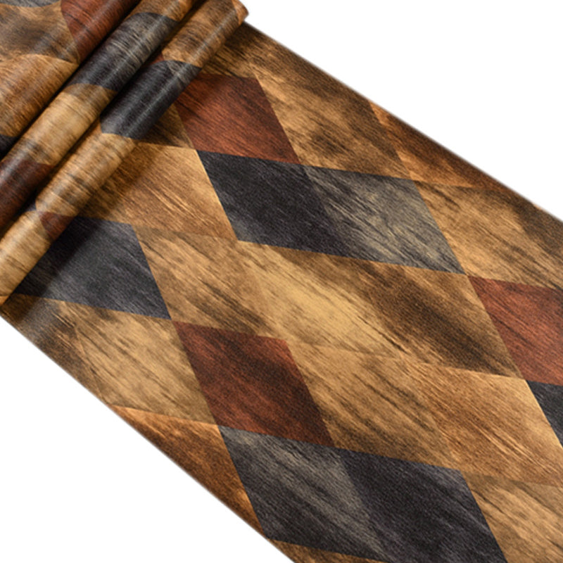 American Country Harlequin Wallpaper for Bedroom and Dining Room Non-Pasted 33' x 20.5" Wall Decor Clearhalo 'Industrial wall decor' 'Industrial' 'Wallpaper' Wall Decor' 883533