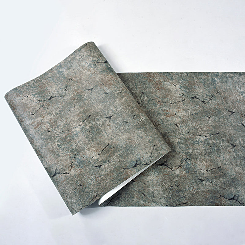 Industrial Retro Wall Decor Marble Effect Non-Pasted Wallpaper, 31' x 20.5" Clearhalo 'Industrial wall decor' 'Industrial' 'Wallpaper' Wall Decor' 883598