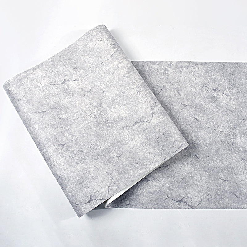 Industrial Retro Wall Decor Marble Effect Non-Pasted Wallpaper, 31' x 20.5" Clearhalo 'Industrial wall decor' 'Industrial' 'Wallpaper' Wall Decor' 883601