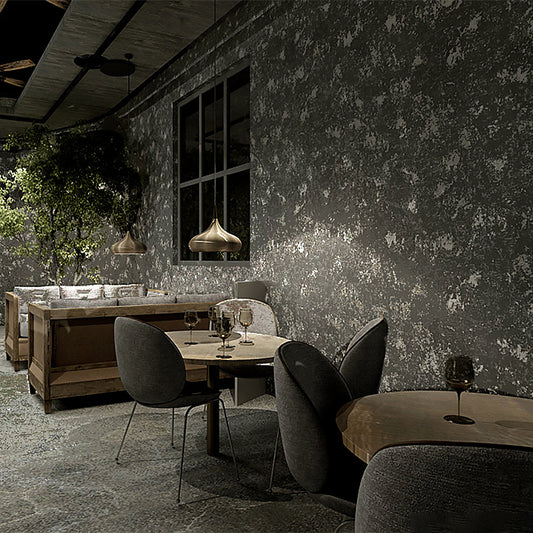 Industrial Concrete Work Wallpaper Vinyl 20.5" by 31' Non-Pasted Wall Covering Clearhalo 'Industrial wall decor' 'Industrial' 'Wallpaper' Wall Decor' 884847