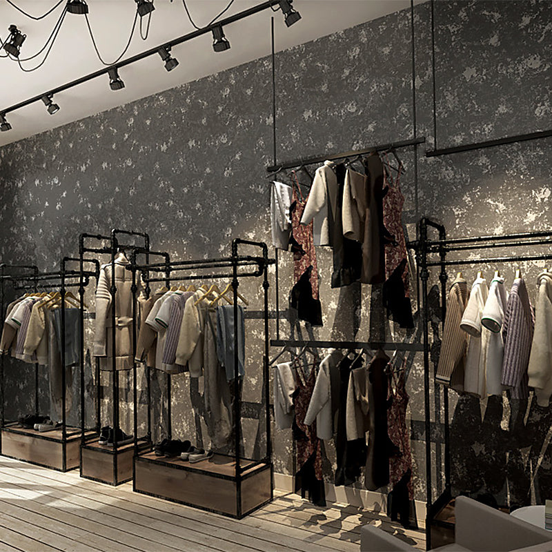 Industrial Concrete Work Wallpaper Vinyl 20.5" by 31' Non-Pasted Wall Covering Clearhalo 'Industrial wall decor' 'Industrial' 'Wallpaper' Wall Decor' 884848