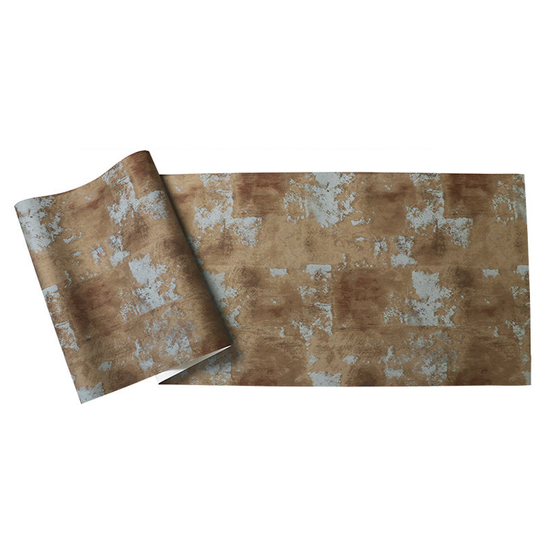 Retro Mottled Cement Wallpaper Non-Pasted 57.1 sq ft. Wall Decor Clearhalo 'Industrial wall decor' 'Industrial' 'Wallpaper' Wall Decor' 884906