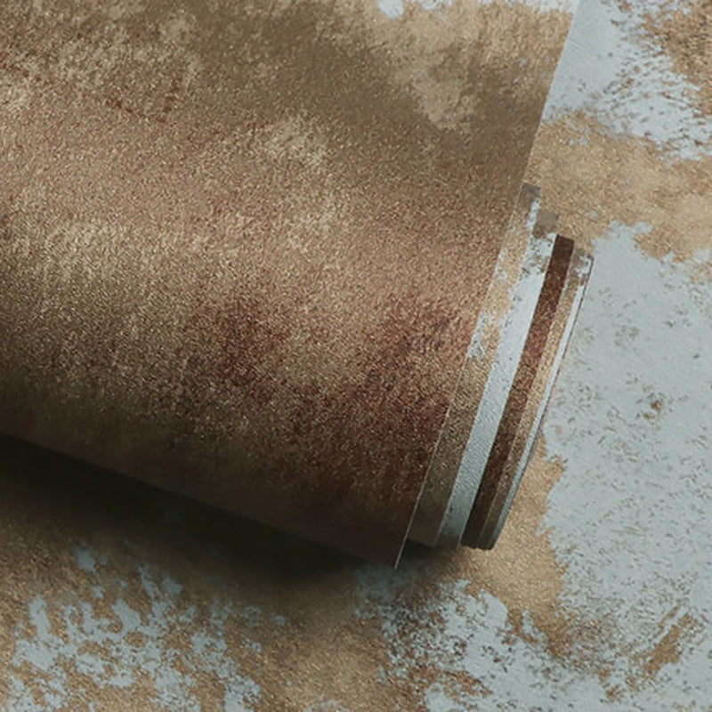 Retro Mottled Cement Wallpaper Non-Pasted 57.1 sq ft. Wall Decor Clearhalo 'Industrial wall decor' 'Industrial' 'Wallpaper' Wall Decor' 884907