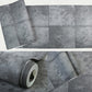 Cement and Rectangle Tiles Wallpaper Non-Pasted , 33'L x 20.5"W Clearhalo 'Industrial wall decor' 'Industrial' 'Wallpaper' Wall Decor' 884975