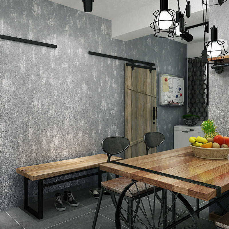 Vinyl 33' x 21" Industrial Wallpaper for Loft Non-Pasted Cement Pattern Wall Decor Clearhalo 'Industrial wall decor' 'Industrial' 'Wallpaper' Wall Decor' 884993