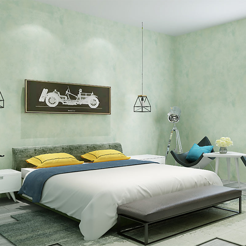 Plaster Wallpaper with Modern Mottled Cement Design, 21" x 33' Clearhalo 'Industrial wall decor' 'Industrial' 'Wallpaper' Wall Decor' 885006