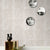 Industrial 3D Wallpaper with Distressed Leather and Rivets for Room Escape, 33'L x 21"W Silver Clearhalo 'Industrial wall decor' 'Industrial' 'Wallpaper' Wall Decor' 885067