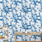 Water-Resistant Overlapped Cube Wallpaper Non-Pasted 3D Print PVC Wall Decor Clearhalo 'Wall Decor' 'Wallpaper' 886917