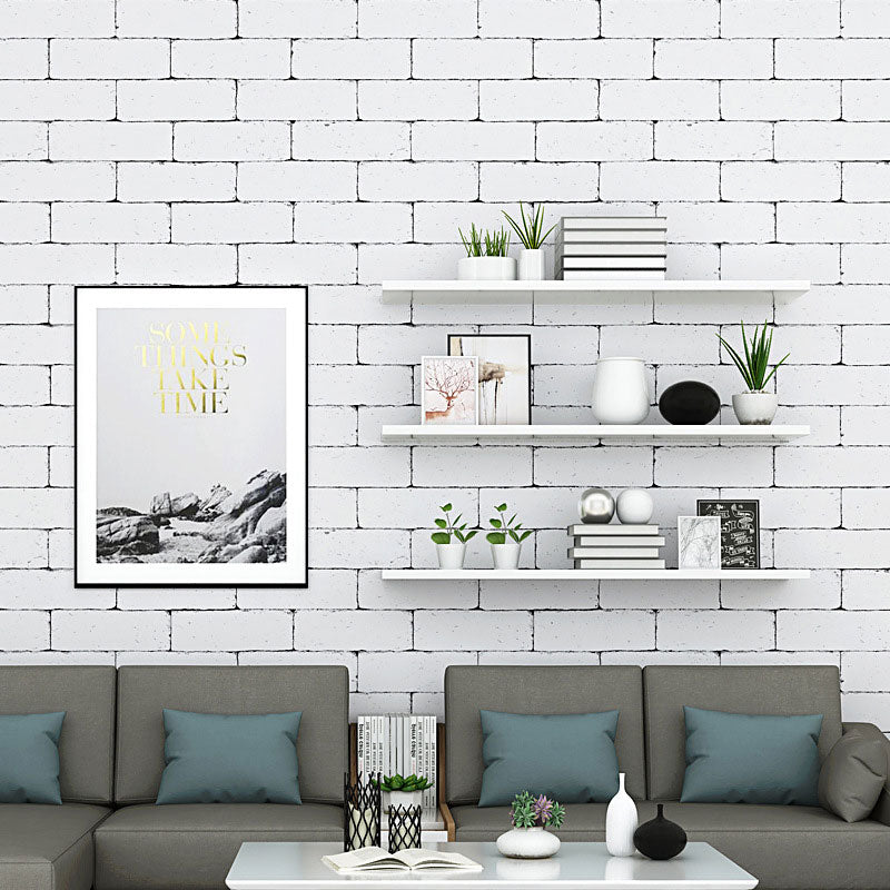 Nostalgic Industrial Wall Decor Brick Non-Pasted Wallpaper, 20.5"W x 33'L Clearhalo 'Industrial wall decor' 'Industrial' 'Wallpaper' Wall Decor' 887025