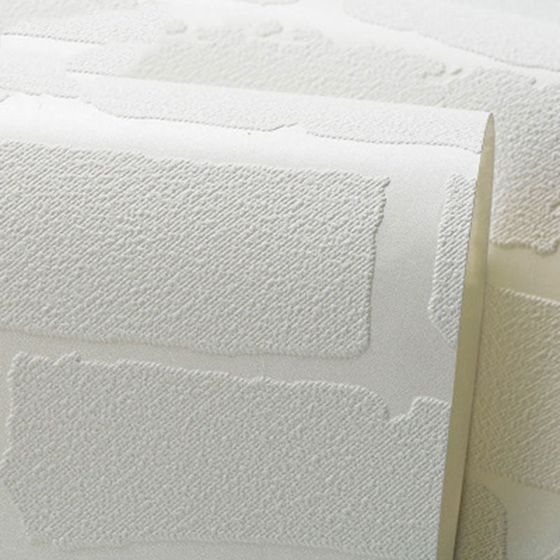 Horizontal Brick Decorative Wallpaper Non-Pasted Fresh Minimalist Wall Decor, 20.5" x 33' Clearhalo 'Industrial wall decor' 'Industrial' 'Wallpaper' Wall Decor' 887083