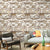 Peel-and-Stick Cobblestone and Rock Wallpaper for Guest Room 17.5-inch x 19.5-foot Retro Wall Decor Coffee Clearhalo 'Industrial wall decor' 'Industrial' 'Wallpaper' Wall Decor' 887090