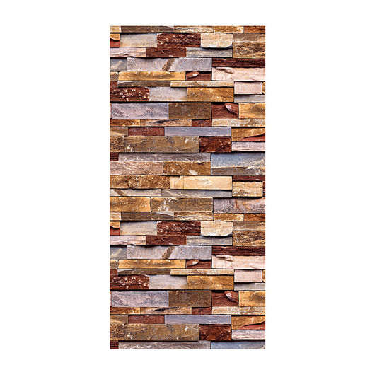 Plaster Wallpaper with Multi-Colored Marble of Horizontal Design, Multi-Colored, 20.5" x 31' Clearhalo 'Industrial wall decor' 'Industrial' 'Wallpaper' Wall Decor' 887186