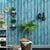 Scandinavian Vertical Stripe Wallpaper PVC 57.1 sq ft. Minimalist Non-Pasted Wall Decor Blue Clearhalo 'Country wall decor' 'Rustic' 'Wallpaper' Wall Decor' 887285