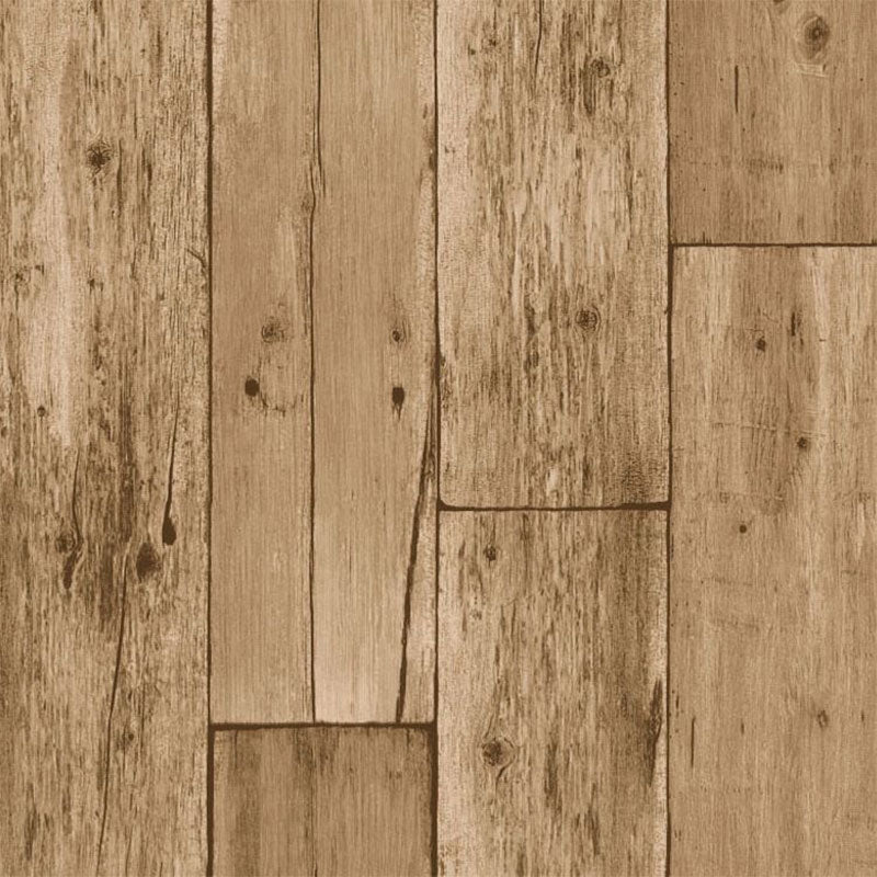 Classic Chinese Wall Decor Distressed Wooden Texture Non-Pasted Wallpaper, 31'L x 20.5"W Clearhalo 'Country wall decor' 'Rustic' 'Wallpaper' Wall Decor' 887444