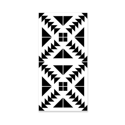 Non-Pasted Wallpaper with Black and White Cube Lattice Design, 20.5"W x 33'L Clearhalo 'Modern wall decor' 'Modern' 'Wallpaper' Wall Decor' 887745