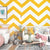Modern Geometries and Wave Wallpaper, Non-Pasted, 33 ft. x 20.5 in Pure and Fresh Wall Covering Yellow Clearhalo 'Modern wall decor' 'Modern' 'Wallpaper' Wall Decor' 887795