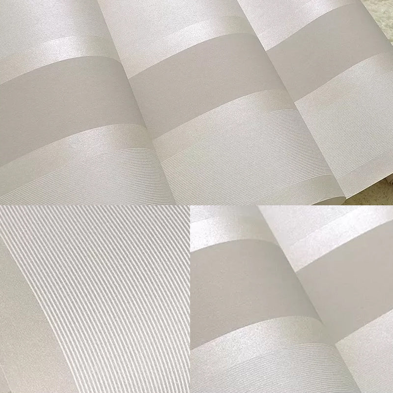 Non-Woven Stripes Wallpaper 33'L x 20.5"W Simple and Modern Non-Pasted Wall Decor Clearhalo 'Modern wall decor' 'Modern' 'Wallpaper' Wall Decor' 887892